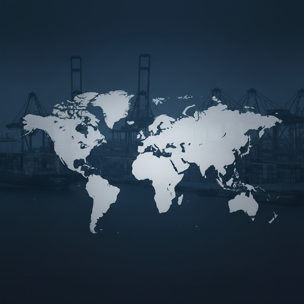World map showing Trading AS global presence